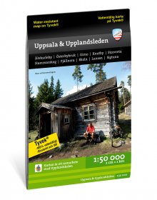 Uppsala & östra Upplandsleden 1:50.000