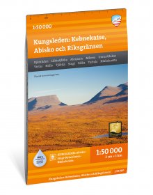 Kungsleden: Kebnekaise, Abisko & Riksgränsen 1:50 000