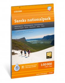 Sareks nationalpark 1:50.000