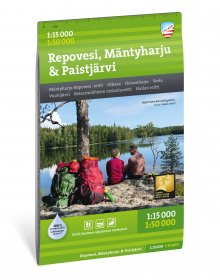 Repovesi Mäntyharju Paistjärvi 1:15.000/1:50.000