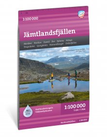 Jämtlandsfjällen 1:100 000