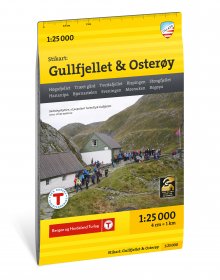 Stikart Gullfjellet & Osterøy 1:25 000