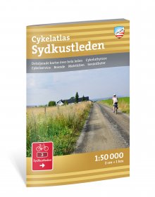 Cykelatlas Sydkustleden 1:50.000