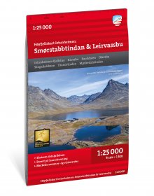 Høyfjellskart Leirvassbu