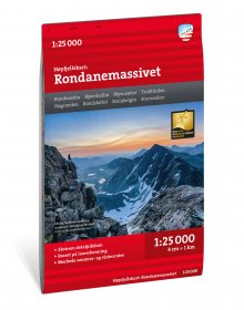 Høyfjellskart: Rondanemassivet