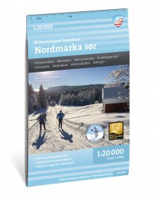 Løypekart Nordmarka sør
