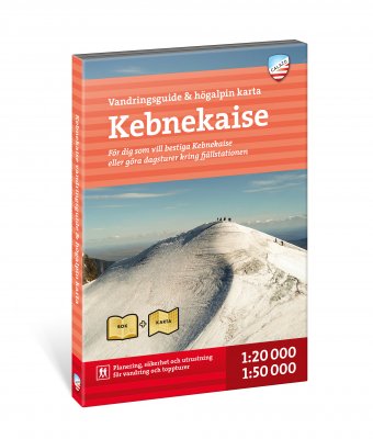 Kebnekaise bok och karta