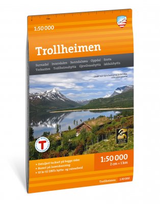 Turkart Trollheimen 1:50 000