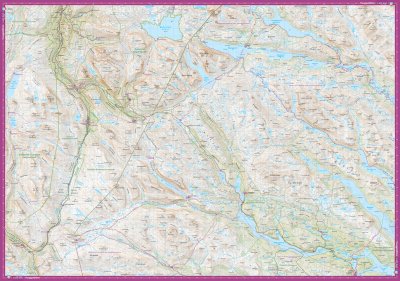 Arjeplogsfjällen 1:100000