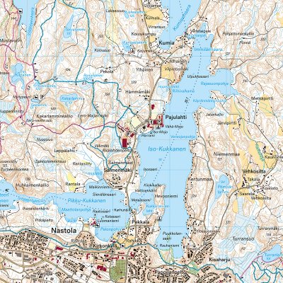 Salpausselkä: Lahti & Hollola 1:25 000