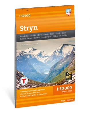 Turkart Stryn 1:50 000