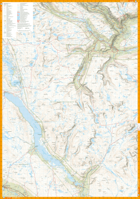 Turkart Dovrefjell 1:50 000