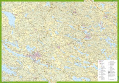 Eskilstuna Katrineholm 1:50 000