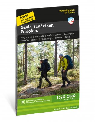 Karta Gävle, Sandviken & Hofors