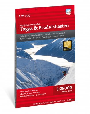 Høyfjellskart Sogndal