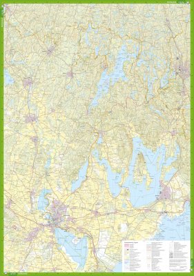 Nordöstra Skåne 1:50.000