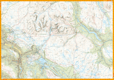 Turkart Rondane 1:50 000