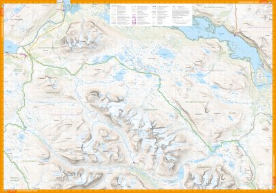 Sareks nationalpark 1:50.000