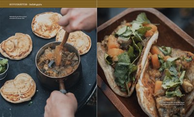 Laga mat på stekhäll