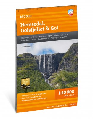 Turkart Hemsedal Golsfjellet Gol