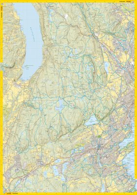 Stikart Oslo Vestmarka 1:20 000